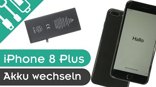 DEJI batterie de remplacement pour iPhone 8 Plus capacité accrue 3400mAh vidéo