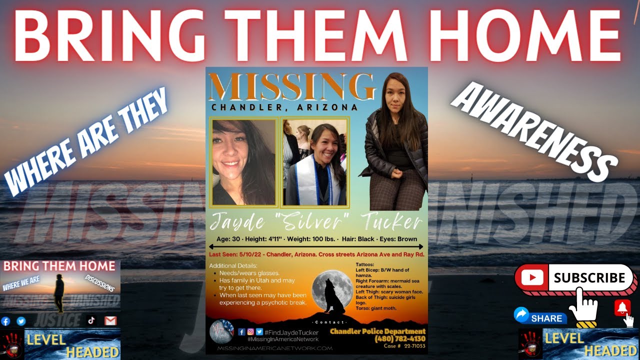 30 YEAR OLD MISSING JAYDE “SILVER” TUCKER ARIZONA - YouTube