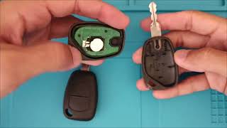 how to solve the problem of Renault Kangoo key buttons