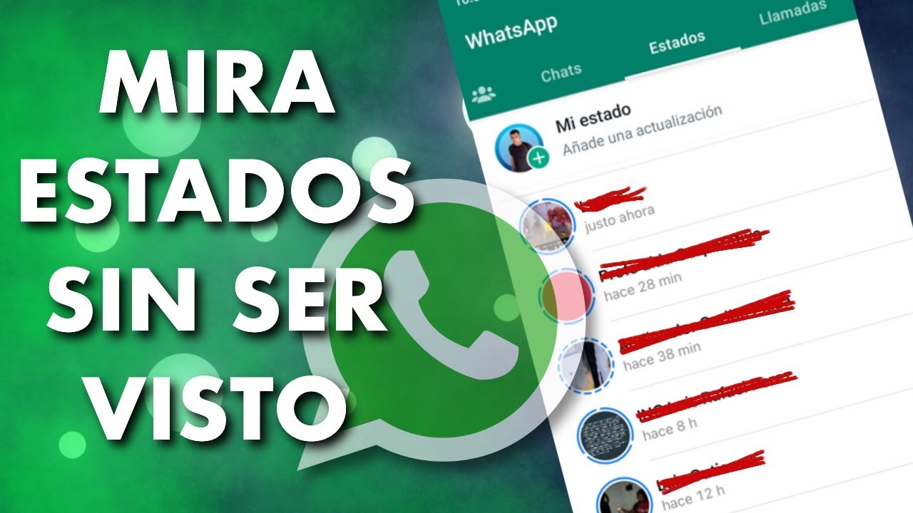 Como ver Estados de WhatsApp sin que se den cuenta en Android - YouTube