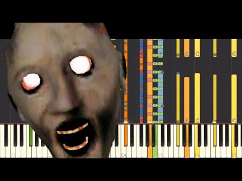 IMPOSSIBLE REMIX - Granny (Horror Game) Theme Song - Piano Cover / Tutorial
