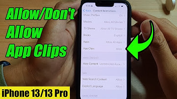 iPhone 13/13 Pro: How to Allow/Don