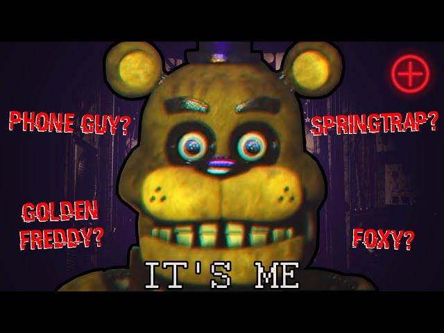 Five Nights at Freddy's - Golden Freddy - It's Me - Springtrap
