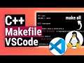 C linux tutorial  makefile for building projects using vscode 3