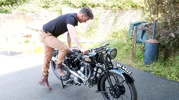 1932 Vincent Model P Start Up