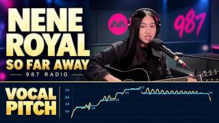 See Nene Royal's Vocal Pitch on So Far Away by Avenged Sevenfold (A7X)