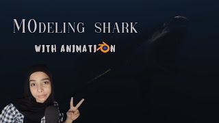 Modeling Shark in Blender| with animation