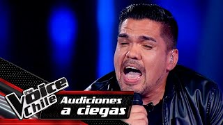 Sebastián Salinas  Hoy tengo ganas de ti | Audiciones a Ciegas | The Voice Chile