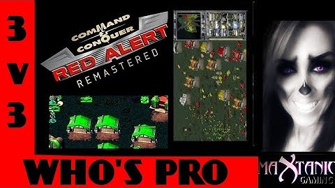 3 on 3 Command & Conquer Red alert Remastered PRO INFORE STEROID!