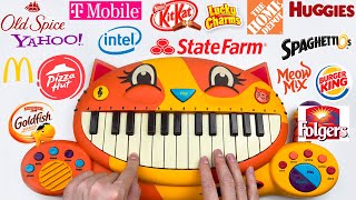 20 Famous Commercial Jingles On 10 Cat Piano