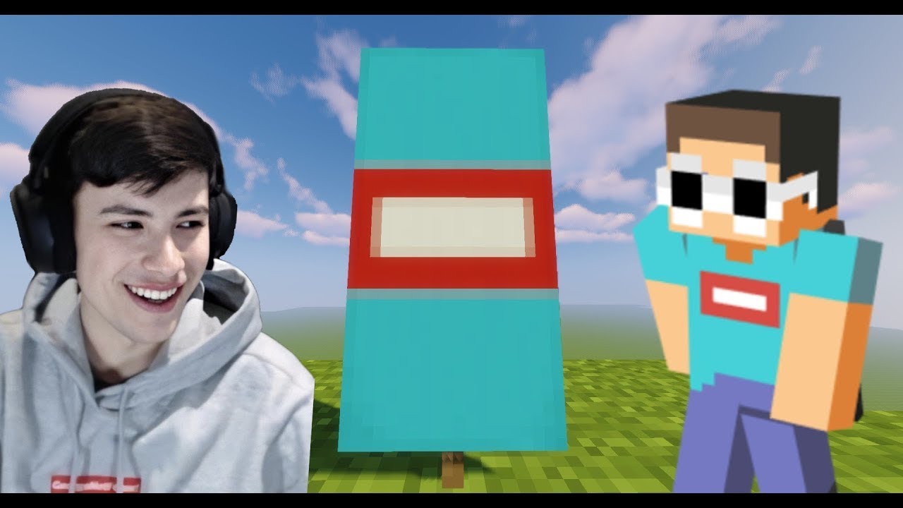 Minecraft, but it's GeorgeNotFound's banner tutorial!