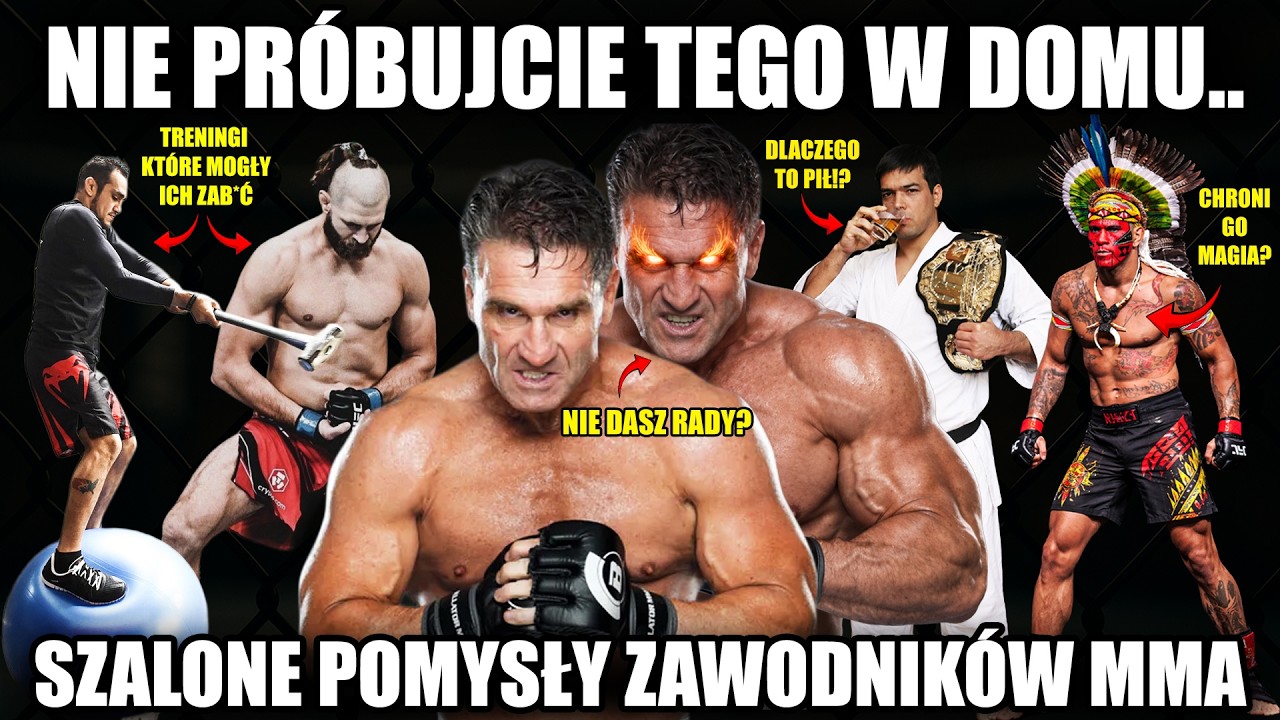 SZALONE POMYSŁY MISTRZÓW UFC I ZAWODNIKÓW MMA..