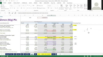 Lecture 2   Financial Statements Forecasting Zenox