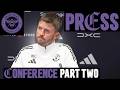"I Find It Hard To Understand." | Michael Carrick Pre-Brentford | Press Conference: Part Two