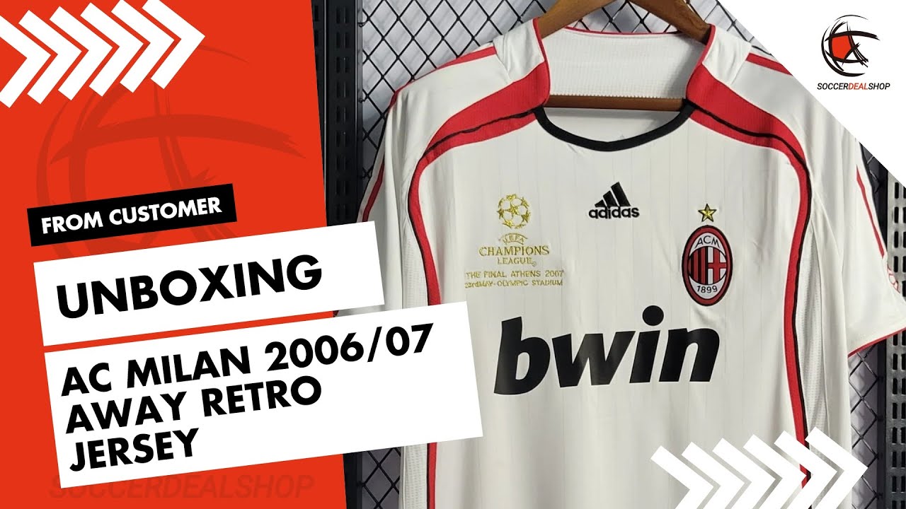Real Madrid Retro Jersey 2006 - 2007 / Soccer Football Classic Jersey Retro