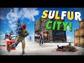 RAIDING my RICH NEIGHBOR in SULFUR CITY! - Rust Solo Survival #2