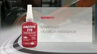 LOCTITE 270 - Securing bolts on the thresher