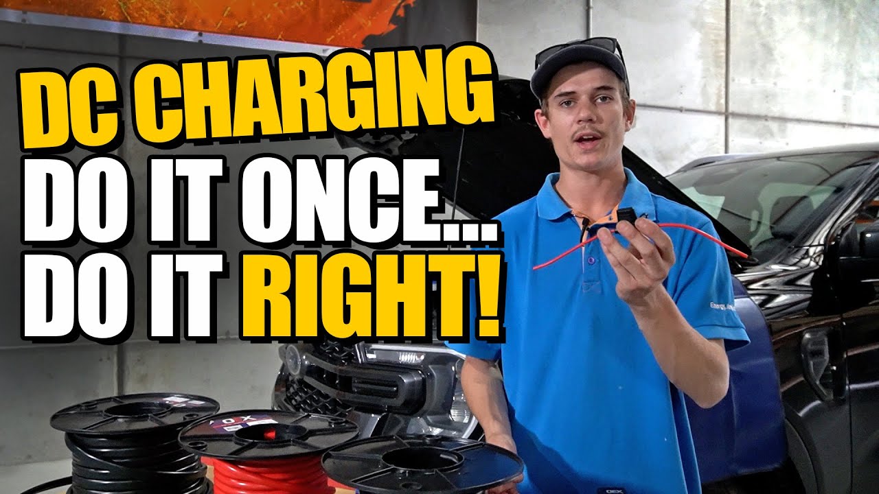 Jaycon Charge Rig DC Charging - Jayco Base Station and Ford Ranger Wildtrack - YouTube