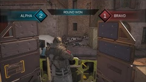 Rogue Company - Anvil waits for a herd of bots