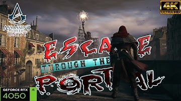 Escape Through the PORTAL 🤯Insane Parkour 🔥 Asc Unity [4K 60FPS] - No commentary