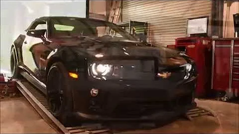 2014 ZL1 Camaro Before and After Kooks Headers and Exhaust System Tuned by Steven Leerentveld