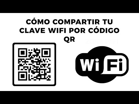 Cómo compartir tu clave Wifi con un código QR