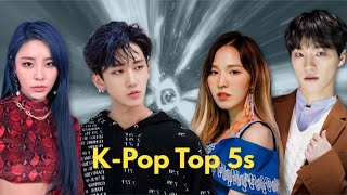 My K-Pop Top 5s