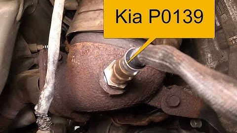 KIA P0139 Code O2 Sensor Circuit Slow Response (Bank 1 Sensor 2)