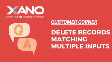 How to delete records that match multiple inputs