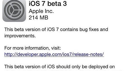 iOS 7 Beta 3 Is Out - Download Links