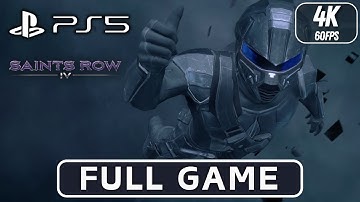 Saints Row 4 Gameplay Walkthrough FULL GAME [4K 60FPS PS5] - No Commentary