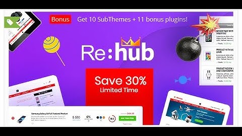 REHub | Price Comparison | Multi Vendor Marketplace | Affiliate Marketing | Community Theme