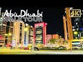 Walking in Abu Dhabi at Night | City Tour 2021 [4K]