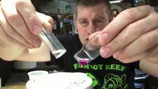 Nitrate testing in a reef tank with salifert test kit made easy with FBR