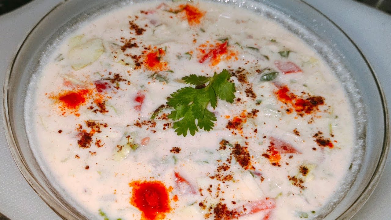 Mix veg raita recipe /Mixed vegetable Raita /Raita recipe /Raita /Veg raita Recipe /मिक्स वेज रायता
