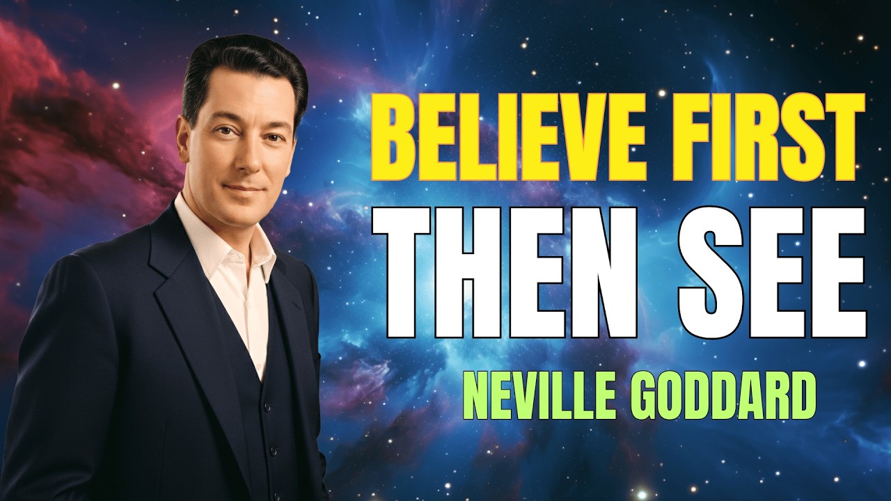 Stop Waiting for Proof 🔥 Faith Creates Reality 💡 Believe First, Then See ⚡ Neville Goddard