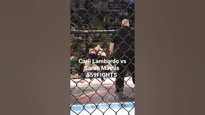 Carli Lambardo vs Sarah Mathis #559FIGHTS