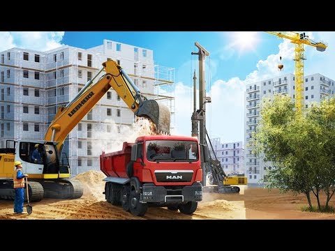 РЕАЛЬНАЯ ЖИЗНЬ СТРОИТЕЛЯ - СИМУЛЯТОР СТРОИТЕЛЯ construction simulator