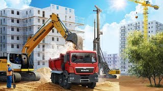 РЕАЛЬНАЯ ЖИЗНЬ СТРОИТЕЛЯ - СИМУЛЯТОР СТРОИТЕЛЯ construction simulator screenshot 1