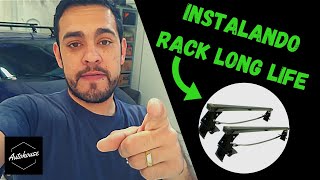 COMO INSTALAR RACK DE TETO LONG LIFE  /// PALIO