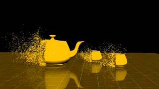 3ds max TeaPot & Cups Particles Render.avi