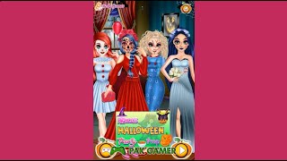 Princess Helloween Party Prepration Game online Free 😍 Game Complete 😖 screenshot 1