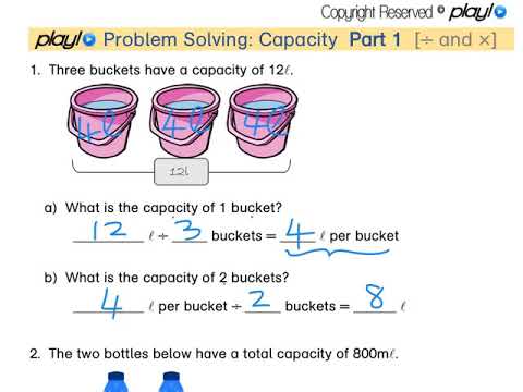 capacity problem solving year 2