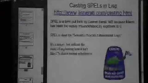 The Next HOPE (2010): Lisp, The Oldest Language of the Future