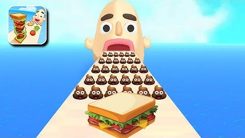 Sandwich Runner Game All Levels Walkthrough Gameplay iOS,Android New Update Max Level VIS8VO4K