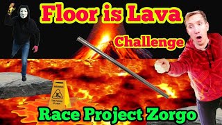 CWC vs Hacker in Floor is Lava and Chase on Train to PZ Headquarters and $10000 Ninja Gadgets!