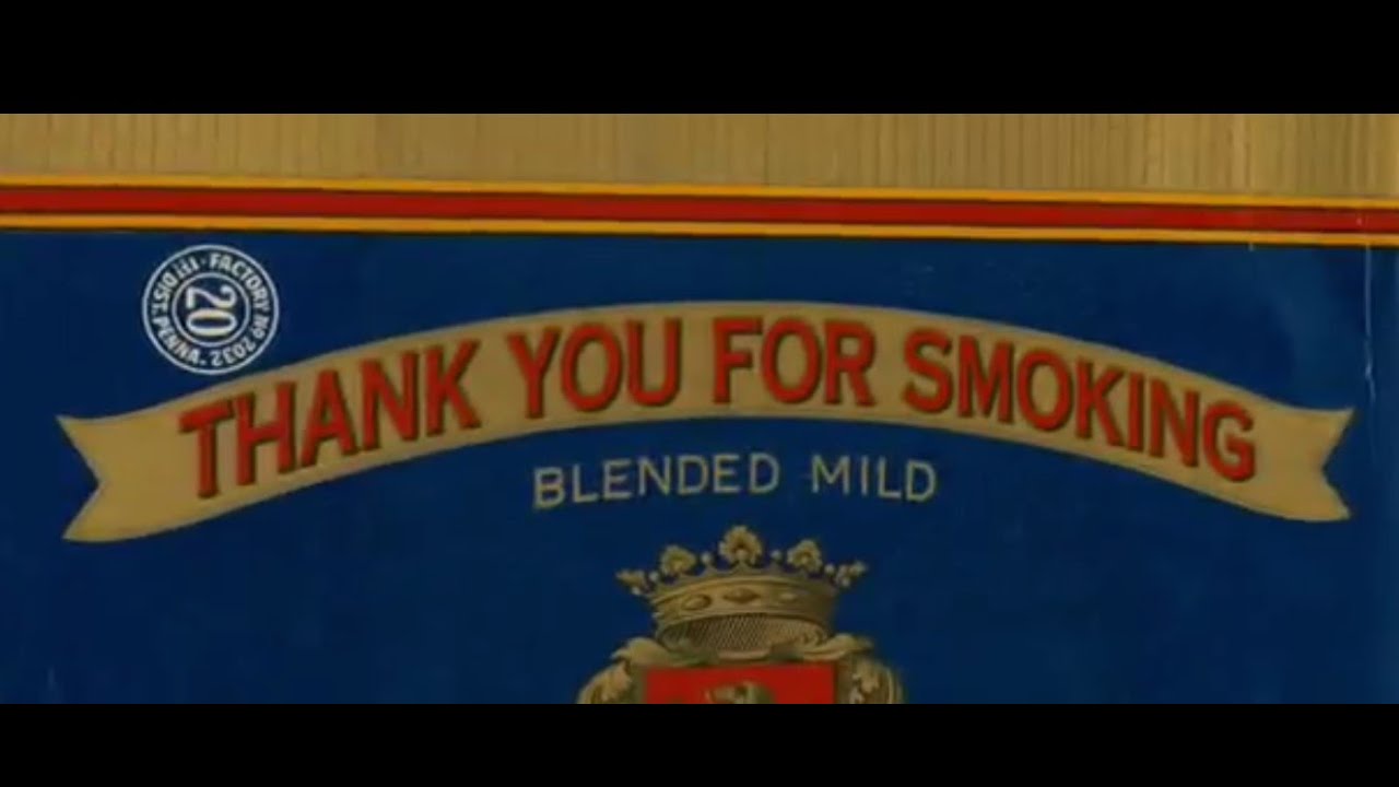 Thank You For Smoking Opening Song