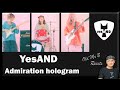 YesAND - dōkei horoguramu - Admiration hologram (New Band) (First Time Reaction)