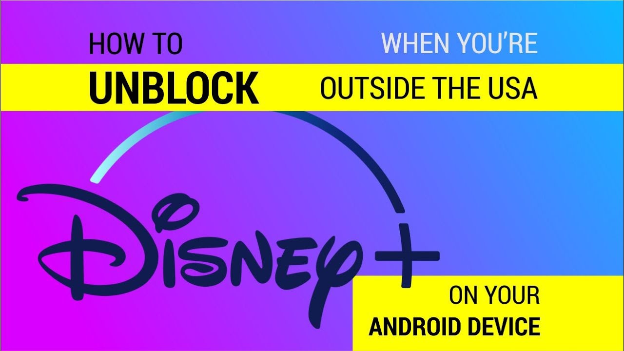 Disney+ setup walkthrough on Android