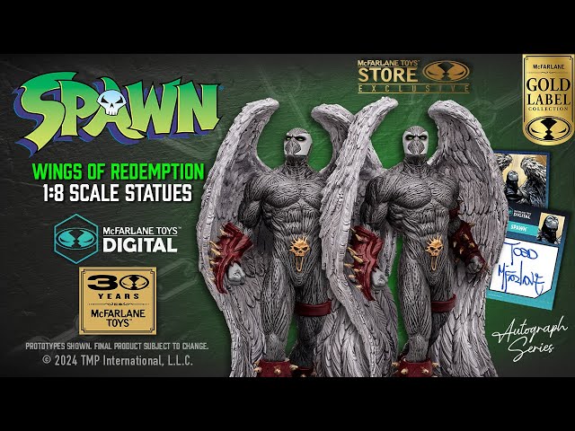 NEW Spawn: Wings of Redemption™ 1:8th Scale Statues Regular